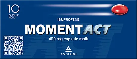 MOMENTACT 400 MG CAPSULE MOLLI 10 CAPSULE