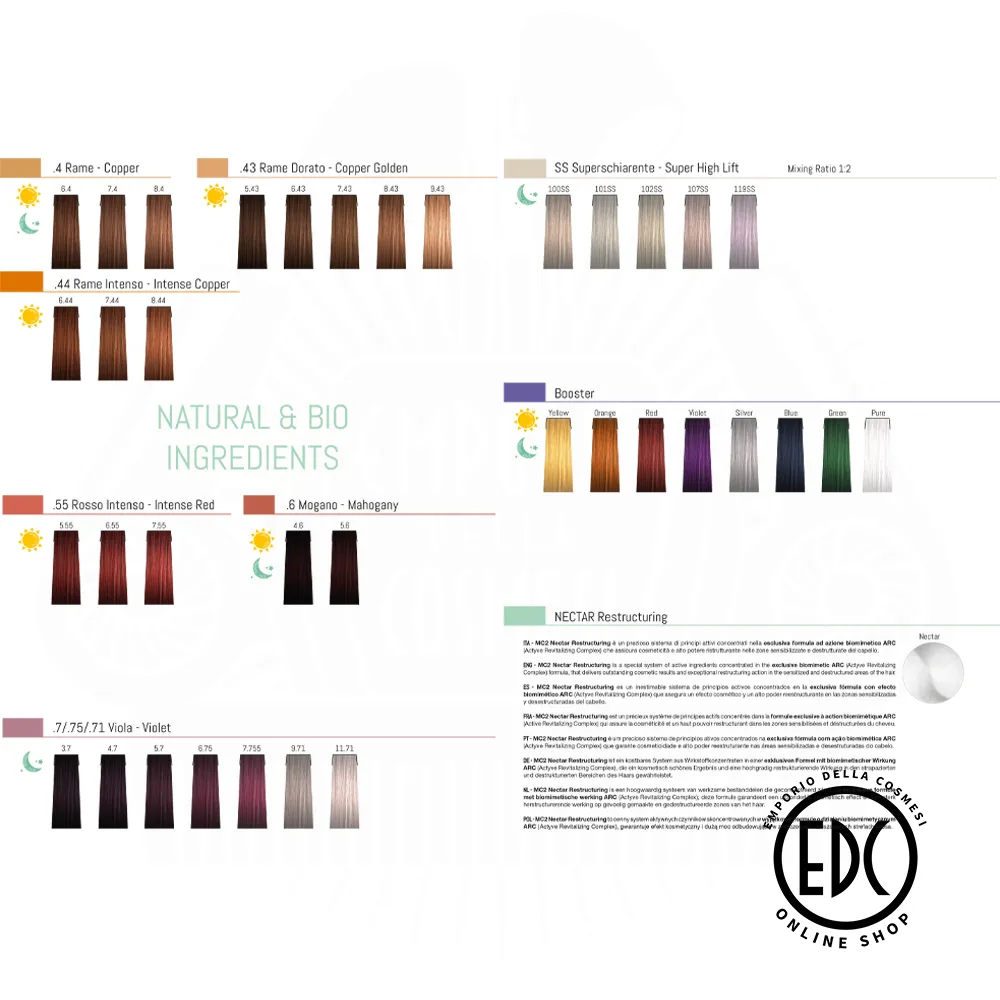 MC2 Permanent Hair Color 100 ml SENSUS - immagine 3