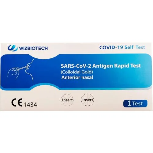 WizBiotech Tampone Antigenico Rapido Covid-19 Sars Cov-2 1 Tampone Autodiagnostico – Self Test covid