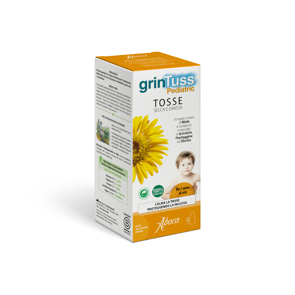 Grintuss pediatric sciroppo per bambini 210g ABOCA