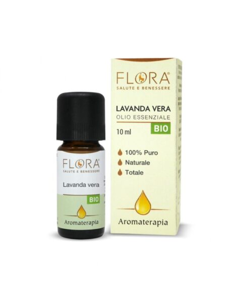 Olio essenziale Lavanda Vera Bio 10 ml FLORA