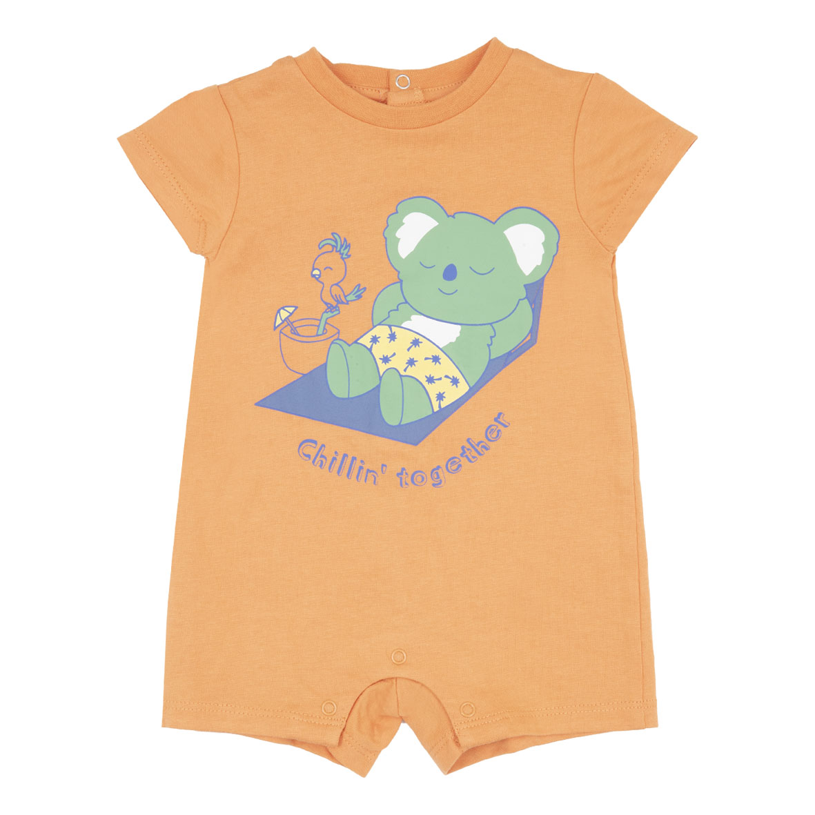 Pagliaccetto jersey bimbo arancione